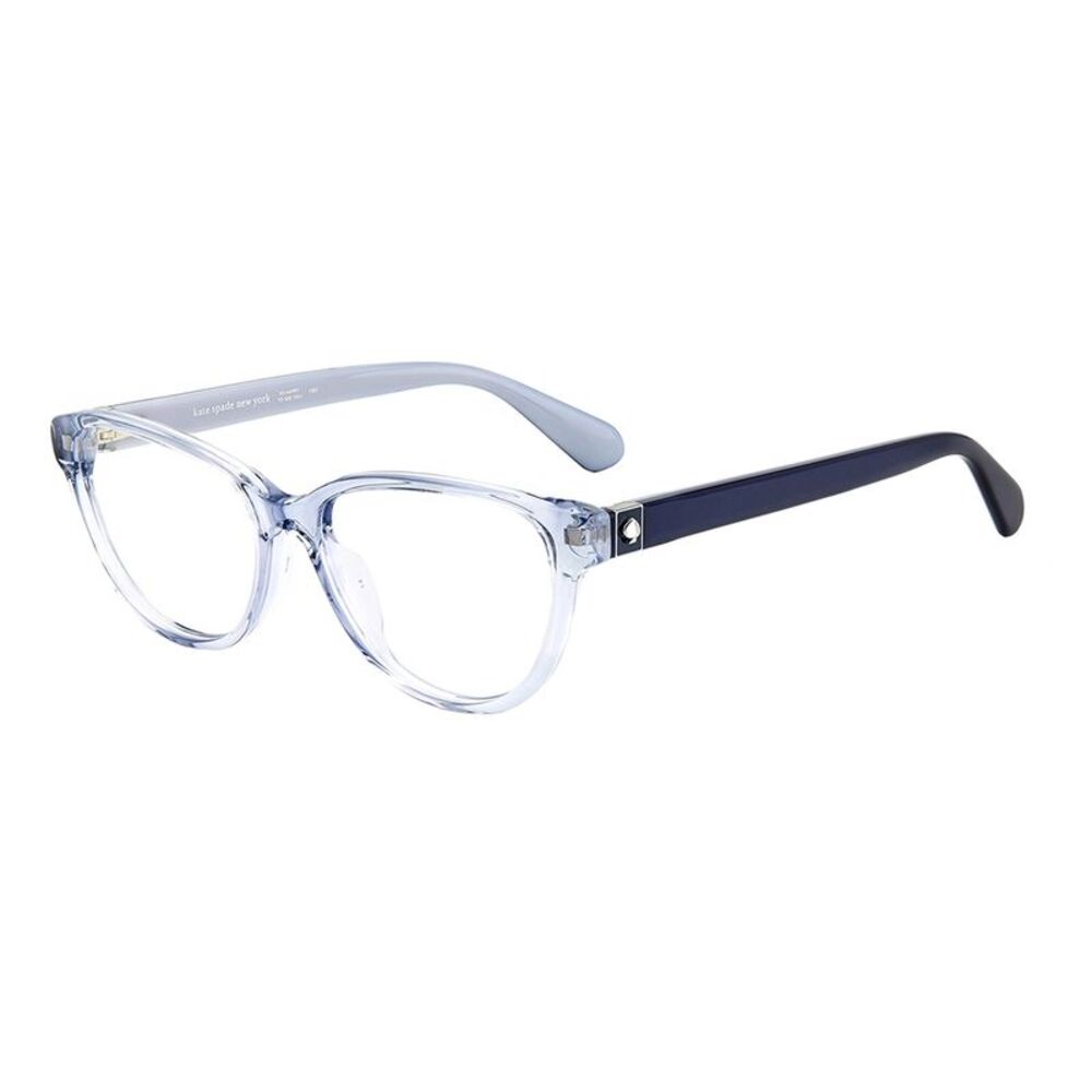 Kate Spade KS Tailynn PJP Blue Plastic Cat-Eye Eyeglasses 52mm
